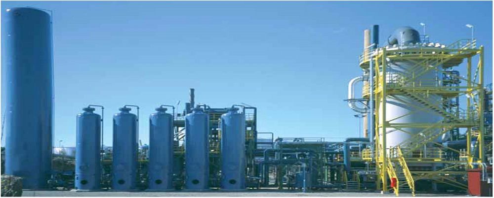 PSA hydrogen separation and purification plant